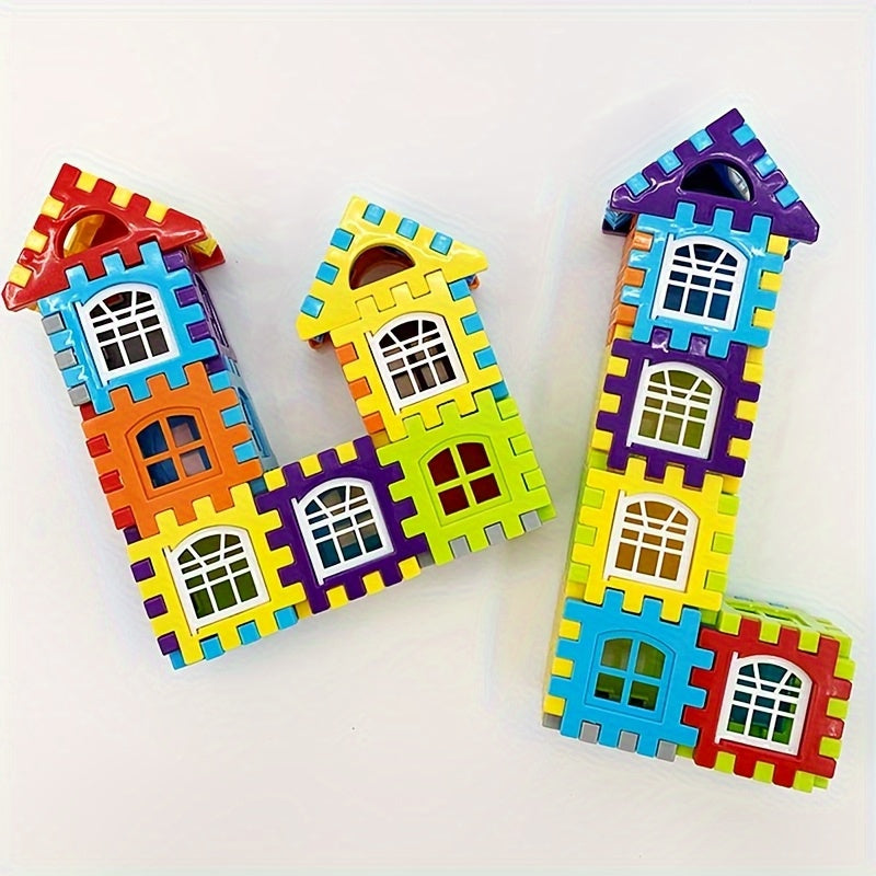 70pcs Interlocking Bricks Set Educational Toy