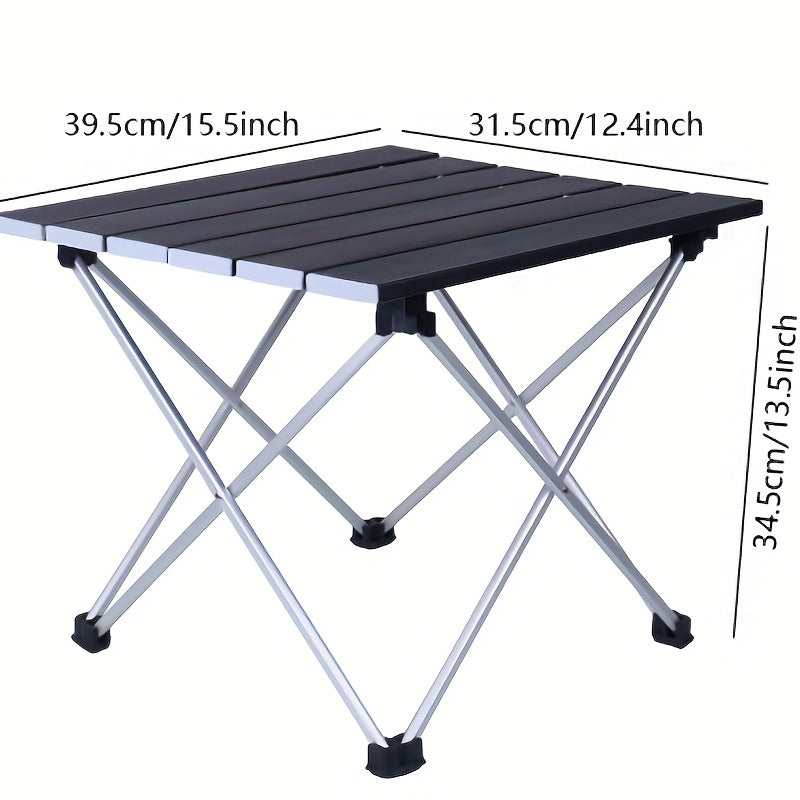 Foldable Camping Table Lightweight & Portable Four Legged