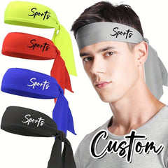 3pcs Unisex Sports Headbands Quick Dry Towel Headbands