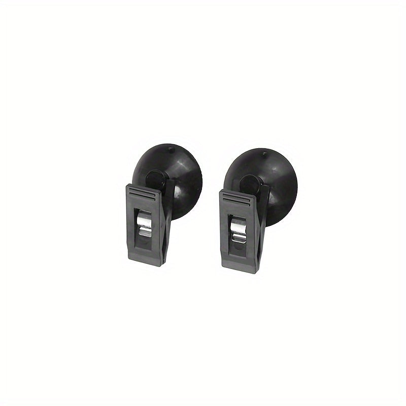2pcs Vehicle-mounted Business Card Ticket Clip Paste Type Car Parking Card Clip