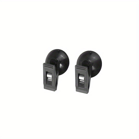 2pcs Vehicle-mounted Business Card Ticket Clip Paste Type Car Parking Card Clip