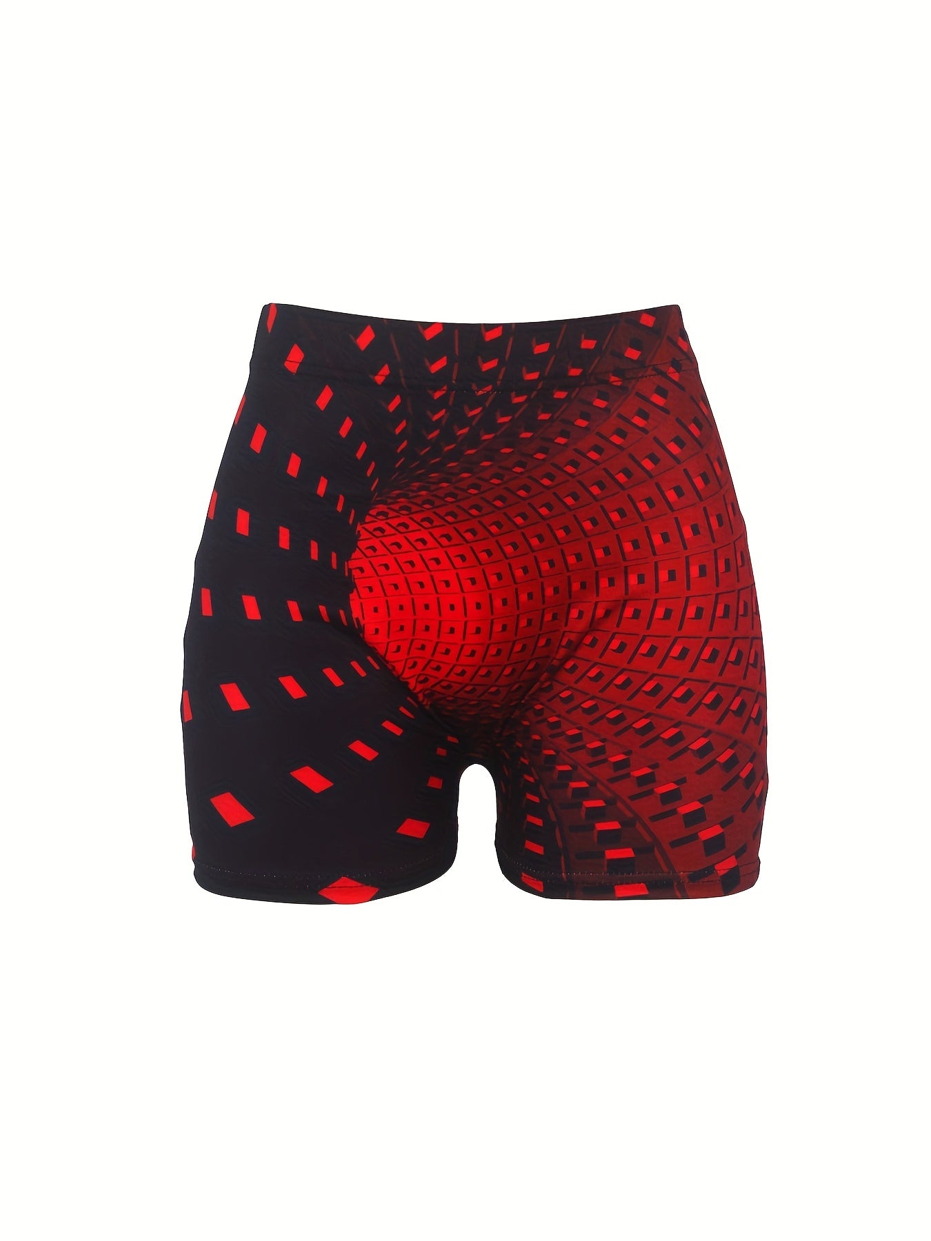 Graphic Print Skinny Shorts Yoga Casual Summer Shorts Women's Clothing