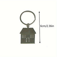 House Shaped Keychain Keyring Bag Pendant Gift For Both Men and Women