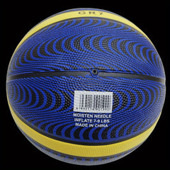 Rubber Basketball for Indoor/Outdoor Exercise & Training