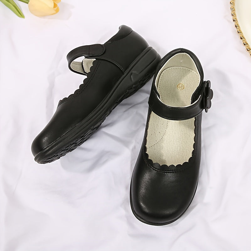 Girls Lightweight Non-Slip Flat Shoes for Performance Party