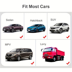 Car Partition Curtain Sun Screen Front Rear Shading Portable RV Curtain