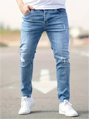 Slim Fit Stretch Denim Jeans for Men