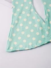 Girls Polka Dots Casual Flare Leg Pants for Spring & Summer