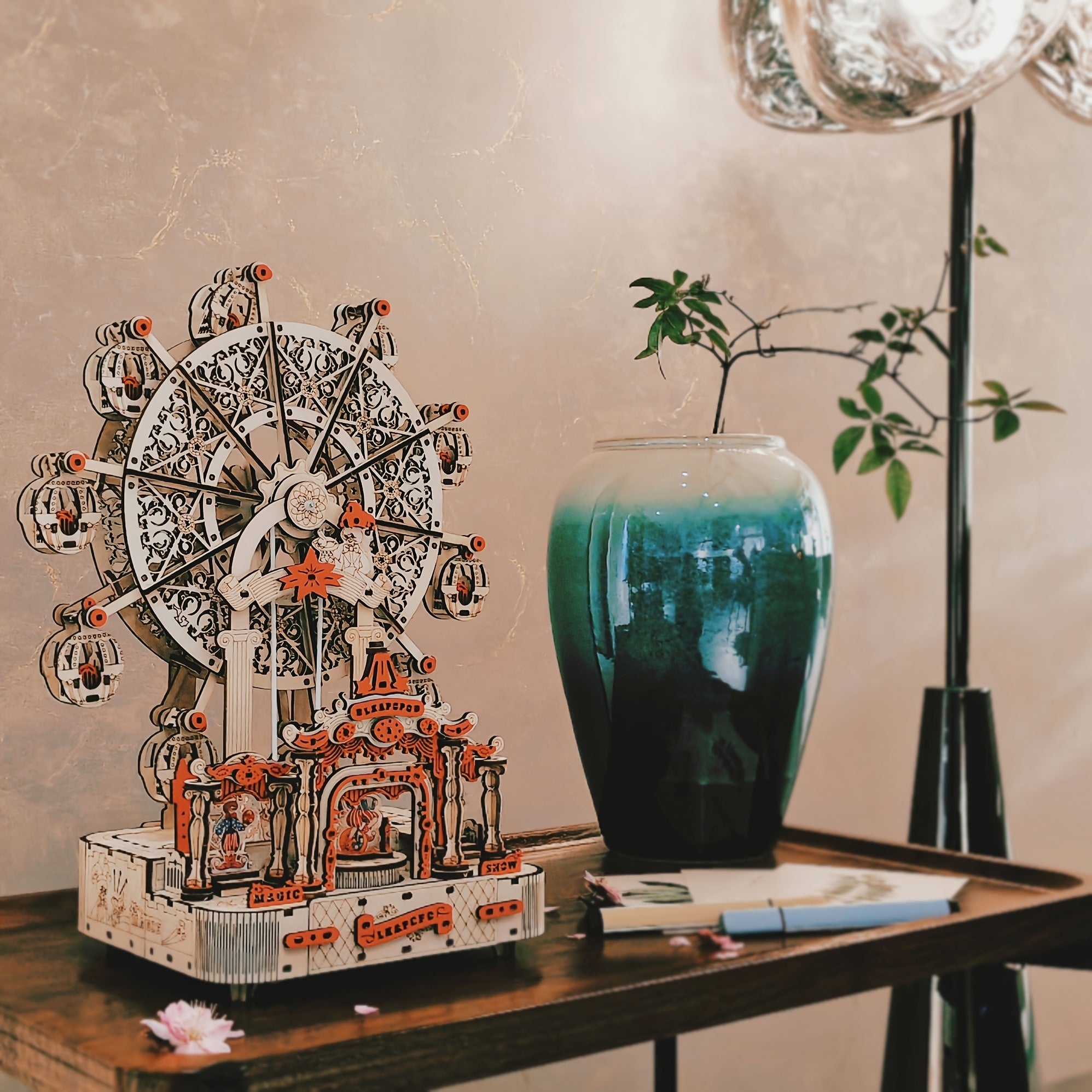 Ferris Wheel 3D Wooden Puzzle DIY Assembly Model Gift