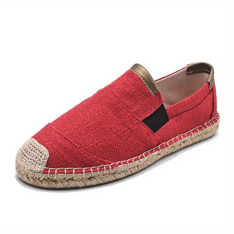 Men's Espadrilles Loafer Shoes Slip on Comfortable Walking Shoes