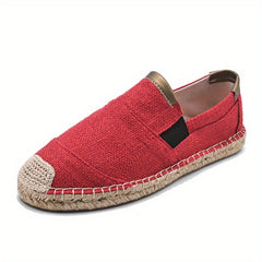 Men's Espadrilles Loafer Shoes Slip on Comfortable Walking Shoes