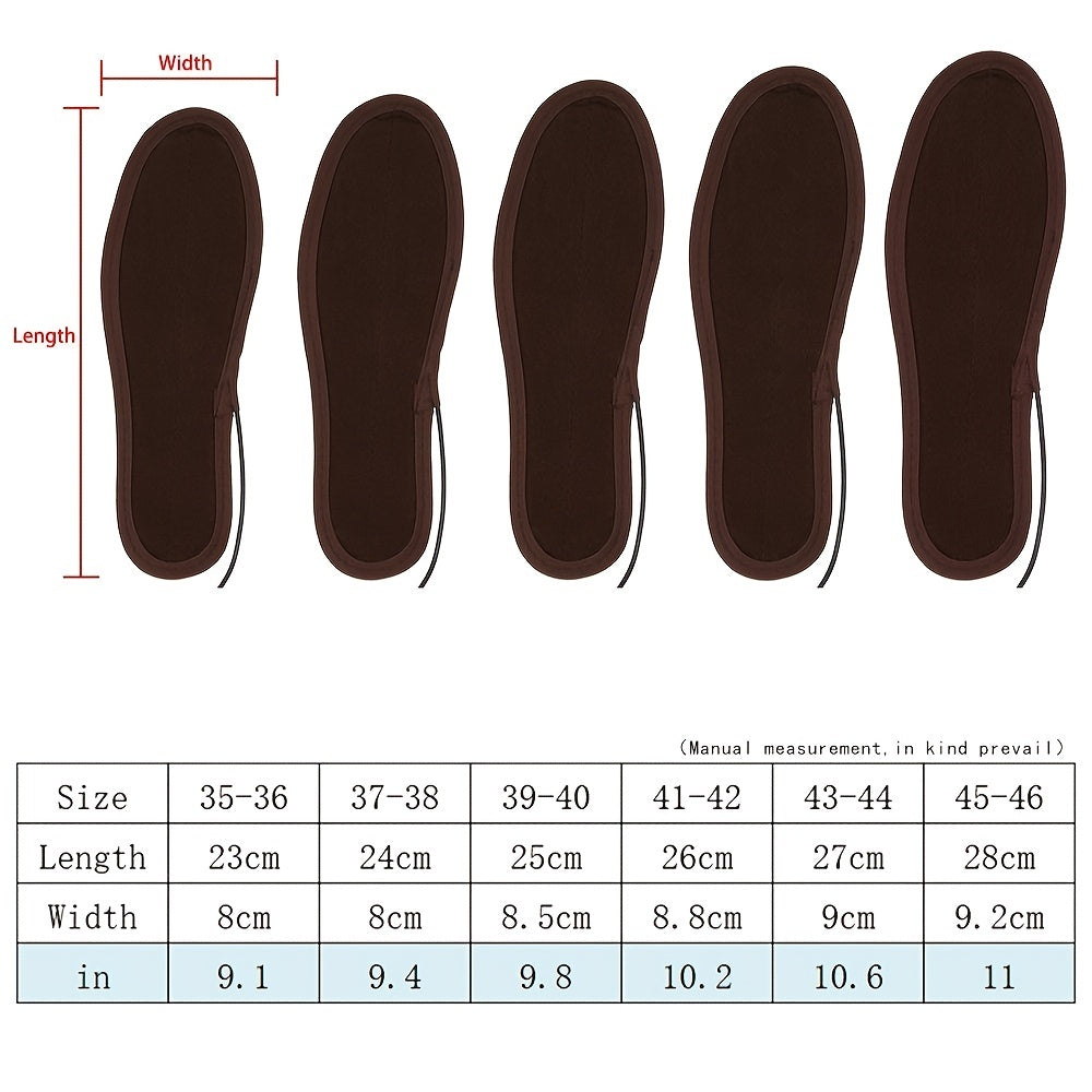 USB Heating Insoles - Washable, Warm Feet Artifact