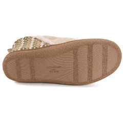 Women's Cozy Fuzzy Slip on Slippers Memory Foam Warm Shoes
