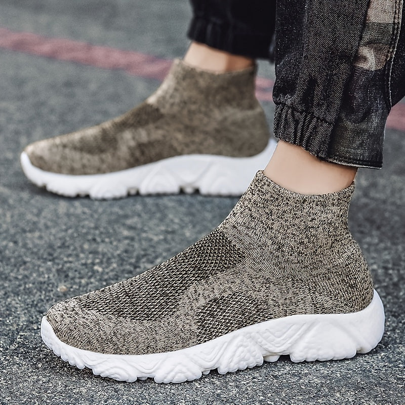 Men's Lightweight Running Shoes Breathable Sock Shoes