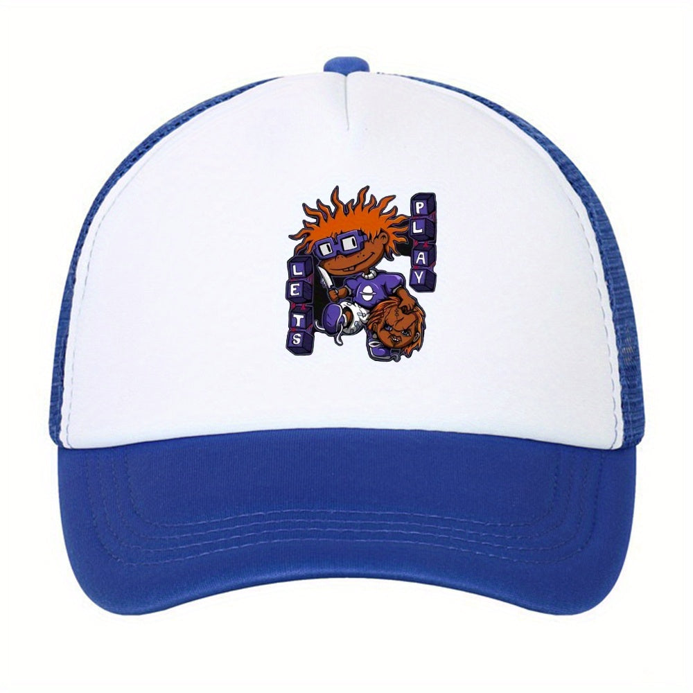Unisex Sunshade Adjustable Baseball Cap For Outdoor Sport