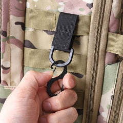 Tactical Nylon Webbing Buckle D-shaped Metal Buckle Outdoor Camping Hiking