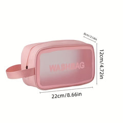 Waterproof Toiletry Bag with Handle Large Capacity Makeup Organizer