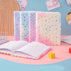 Velvet Notebook A4 Gradient Student Journal High Value Gift Notepad