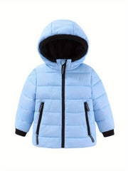 Girls Boys Winter Coat Warm Hooded Jacket