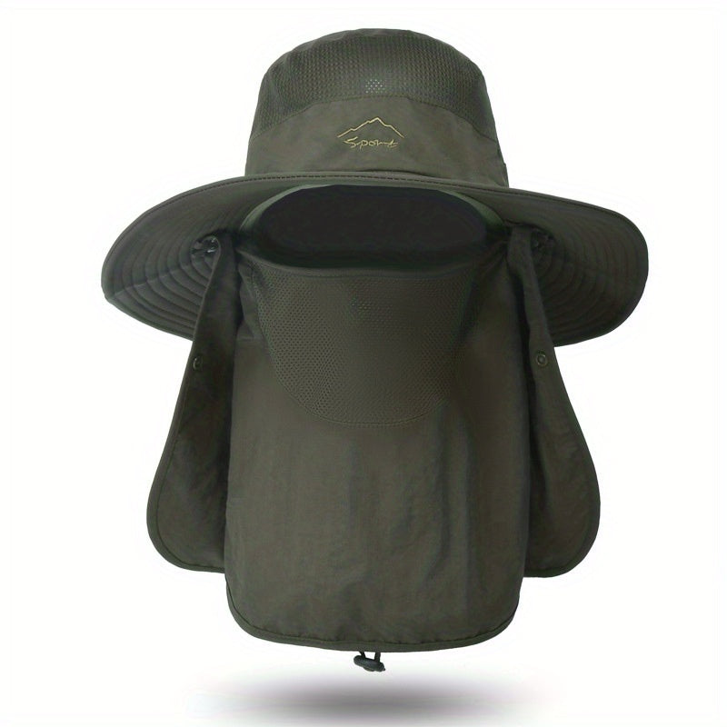 Fisherman's Hat Male Sunshade Hat Summer Outdoor Quick drying Sunscreen Hat