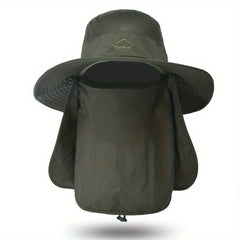 Fisherman's Hat Male Sunshade Hat Summer Outdoor Quick drying Sunscreen Hat