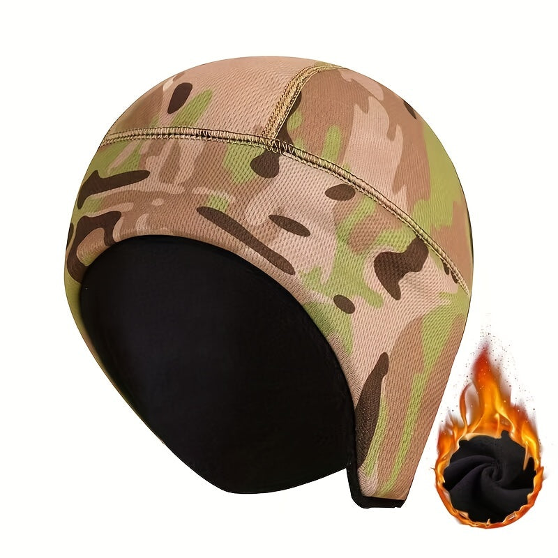Camouflage Windproof Warm Hat Polar Fleece Ear Protection