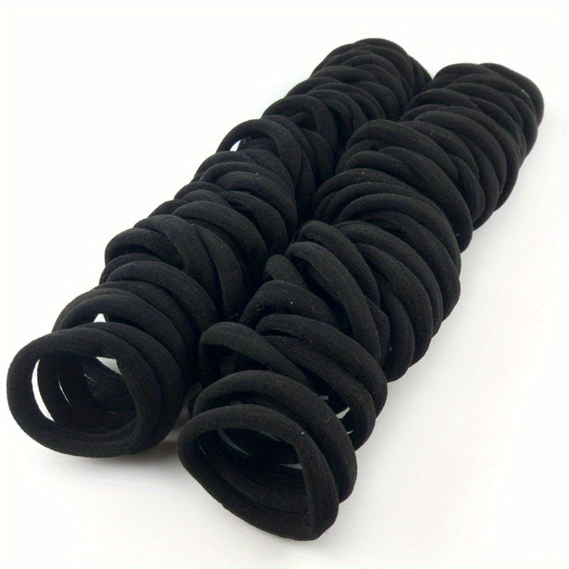 50pcs Elastic Hair Ties Hair Accessories Girls Holiday Gift