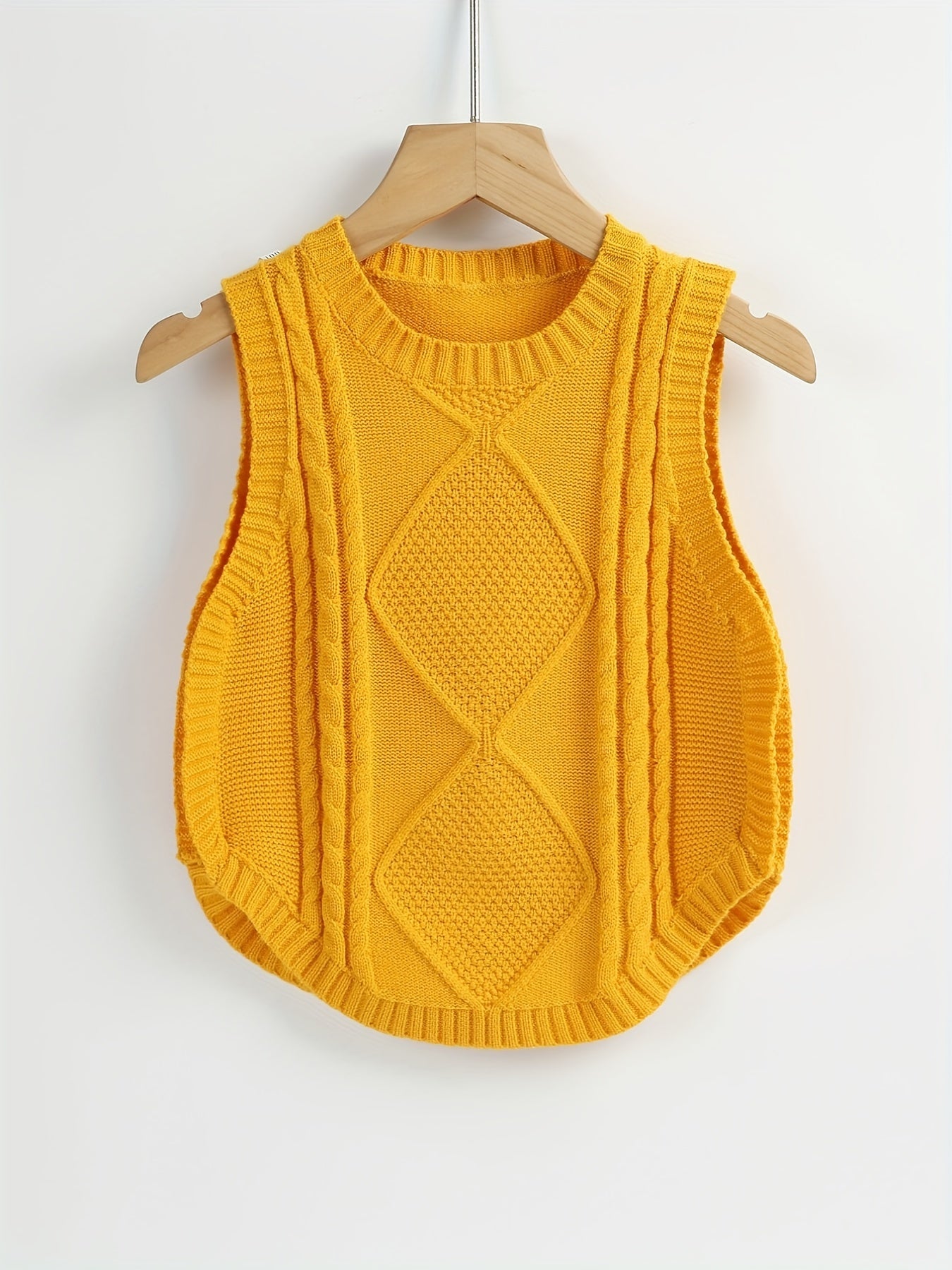 Kids Sleeveless Sweater - Cozy and Stylish for Inside and Outside Wear