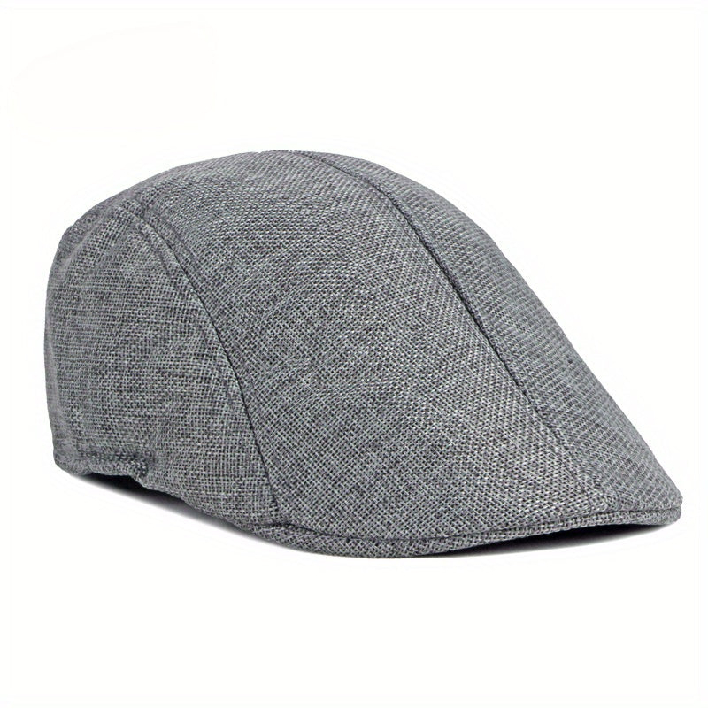 Men's Summer Peaked Beret Retro Newsboy Hat