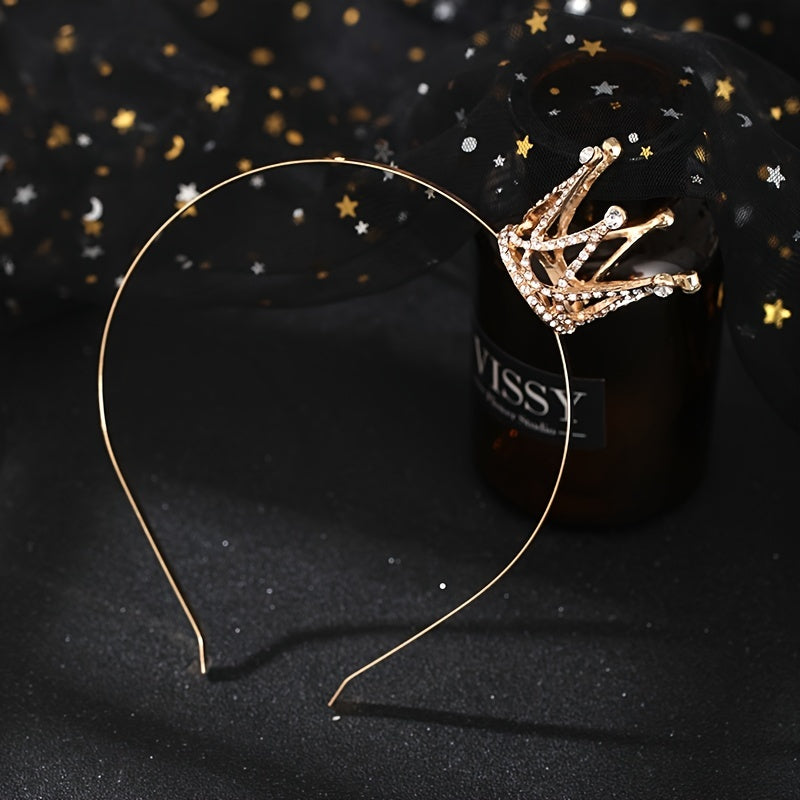 Goddess Headdress Bride Headband Crown Tiaras Roman Wedding Jewelry