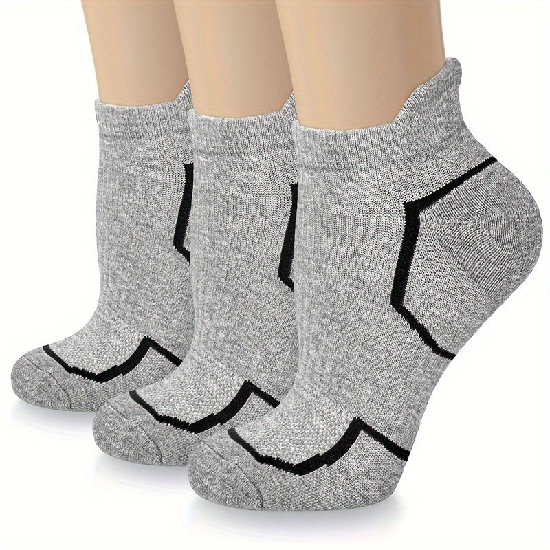 3 Pairs Compression Socks 15-20mmHg for Women & Men - Plantar Fasciitis Support