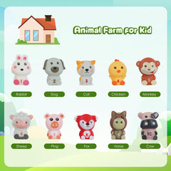 Animal Pairing Stacking Toys for Learning Resource