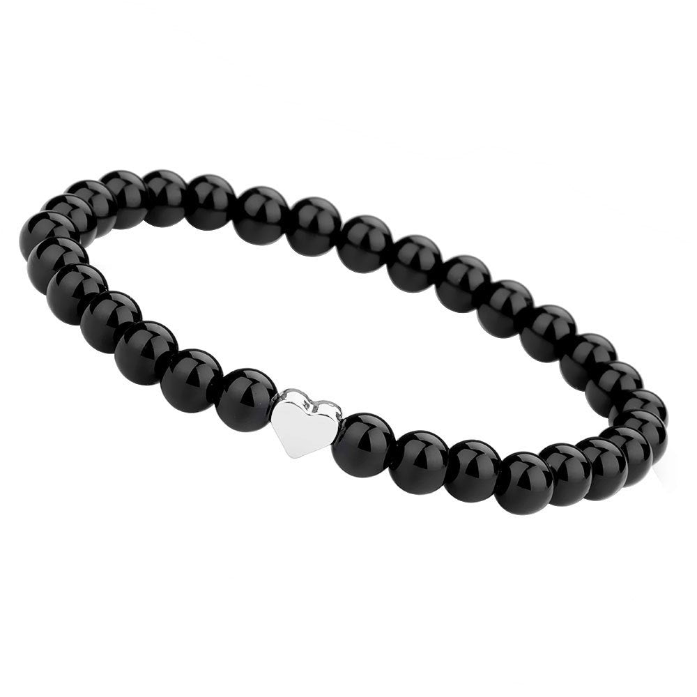 Letter Beaded Bracelet Agate 26-Letter Bracelet