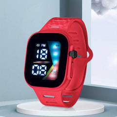 LED Electronic Watch Square Digital Student's Watch
