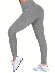 High Waisted Yoga Pants Butt Lifting Tummy Control Leggings