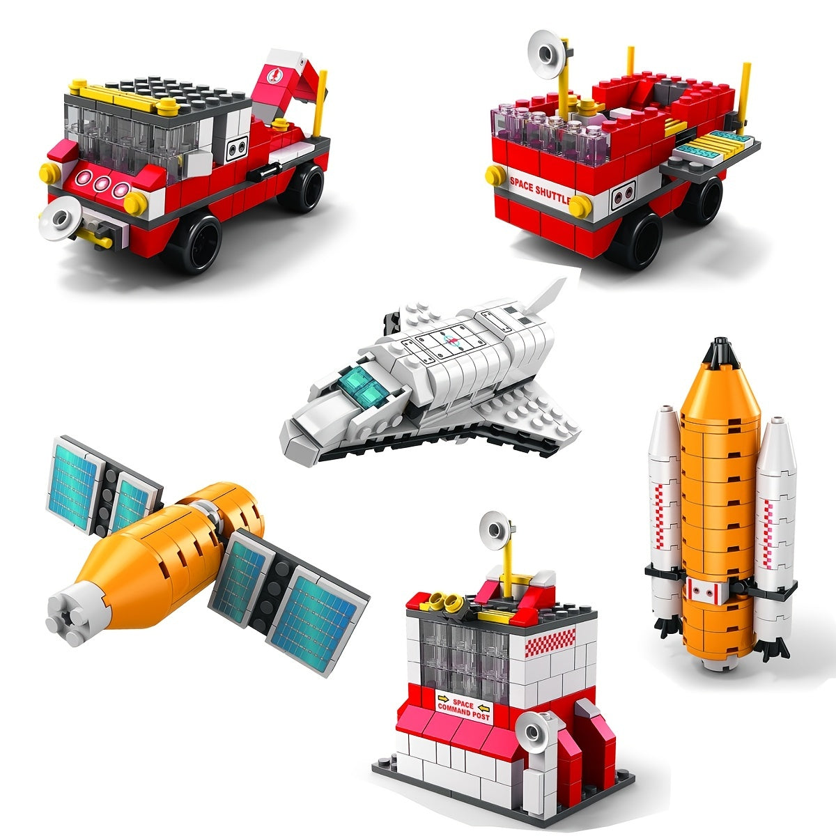 Space Shuttle Launch Complex Building Blocks Set