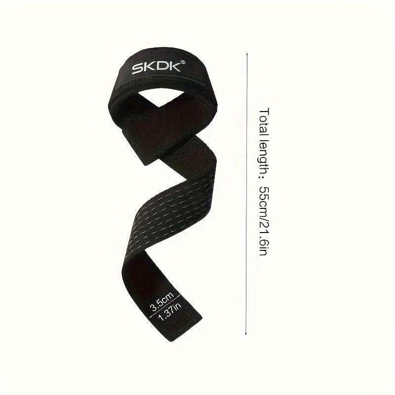 2pcs Sports Hand Grip Straps Weight Lifting Wrist Band for Pull Up Exercises