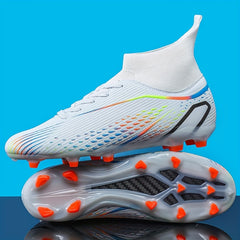 High Top Non Slip Football Cleat spikes Outdoor Soccer Shoes