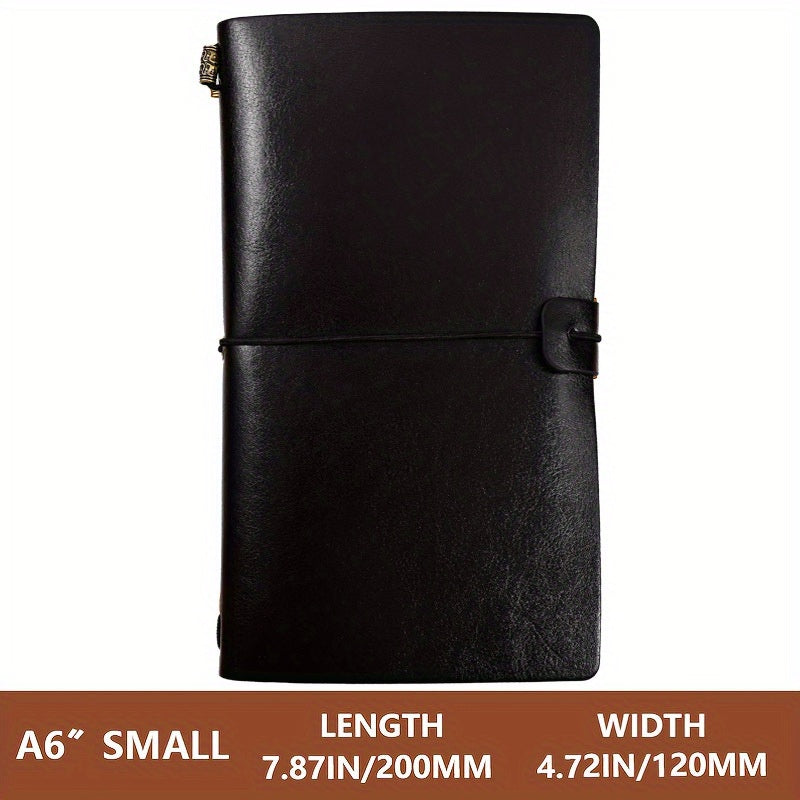 Vintage Business Strap Notebook Carry On Budget Book 144 Pages