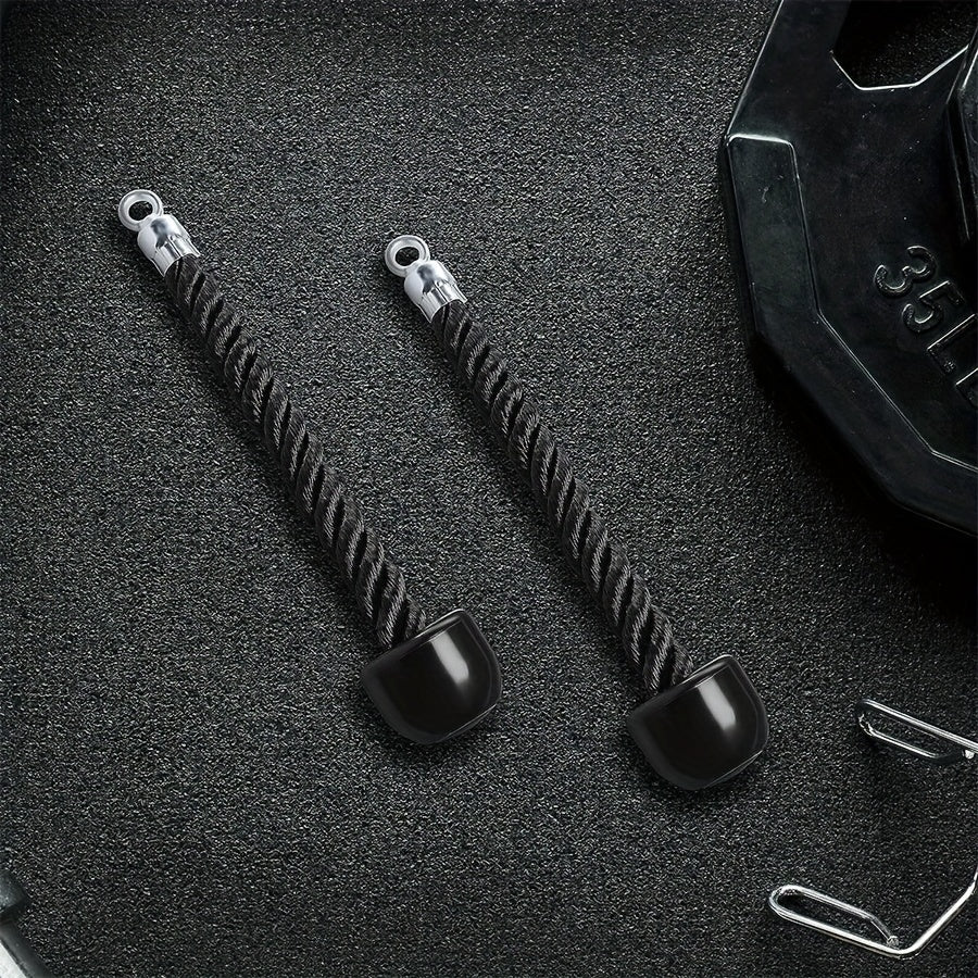 1pc Pull Down Rope Single Grip Tricep And Bicep Exercise Attachment