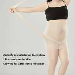 4 Pairs Plus Size Casual Pantyhose Set Women's Plus Semi Sheer Control Top
