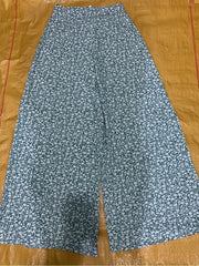 Floral Wide Leg High Waist Pants for Spring & Summer