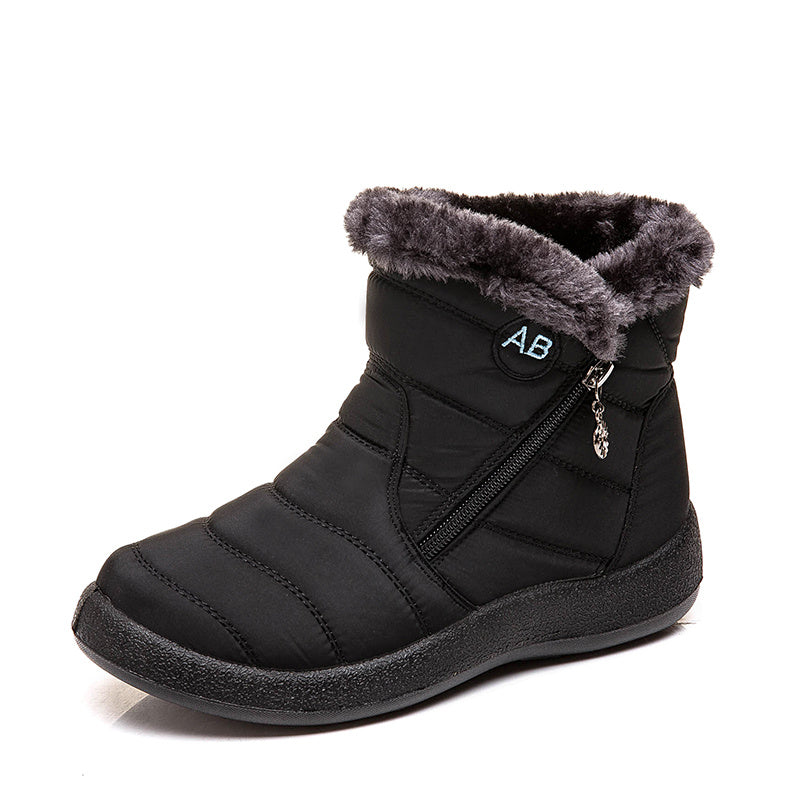 Women's Waterproof Snow Boots Plush Lined Short Boots