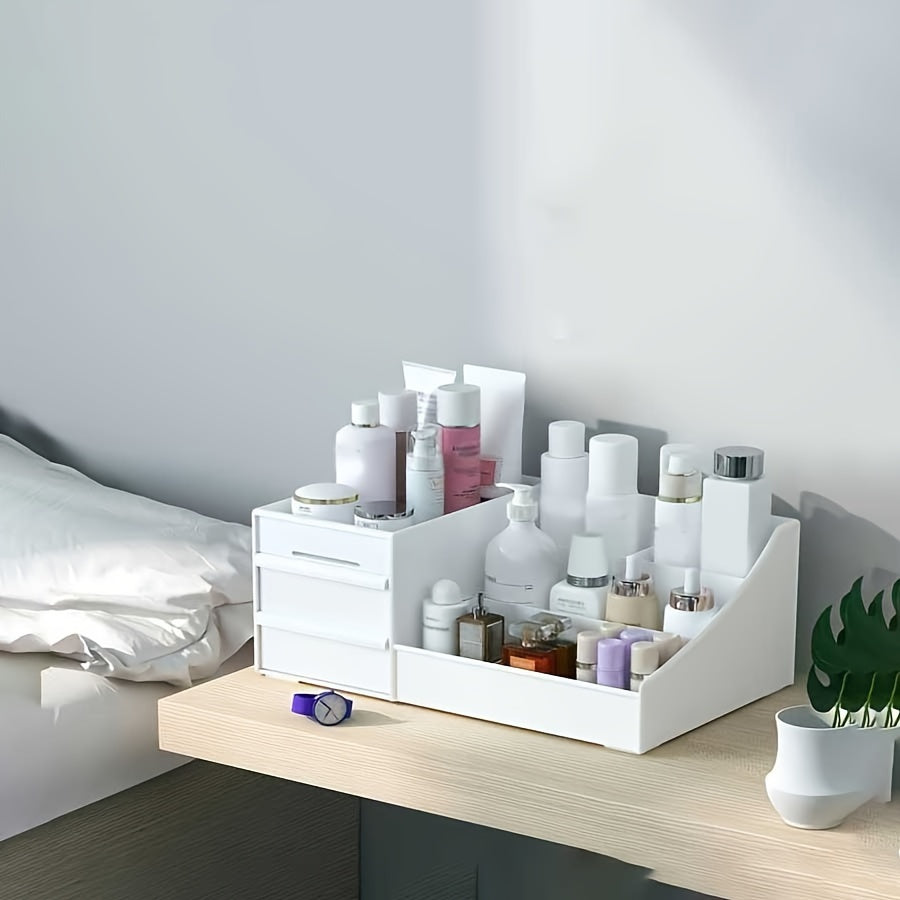 Plastic Drawer Organizer for Cosmetics and Skin Care Products
