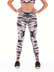 High Stretch Yoga Pants Slim Fit Fitness Cropped Workout Pants