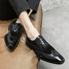 Men's Lace Up Business Shoes Low Top Classic for Many Occasions