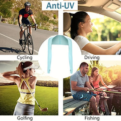 Ice Silk Sunscreen Shawl for Outdoor Sports Golf Running Cycling