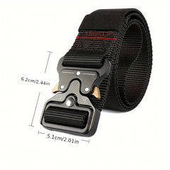 Durable Tactical Belt for Outdoor Activities - Mountaineering, Hiking, Camping