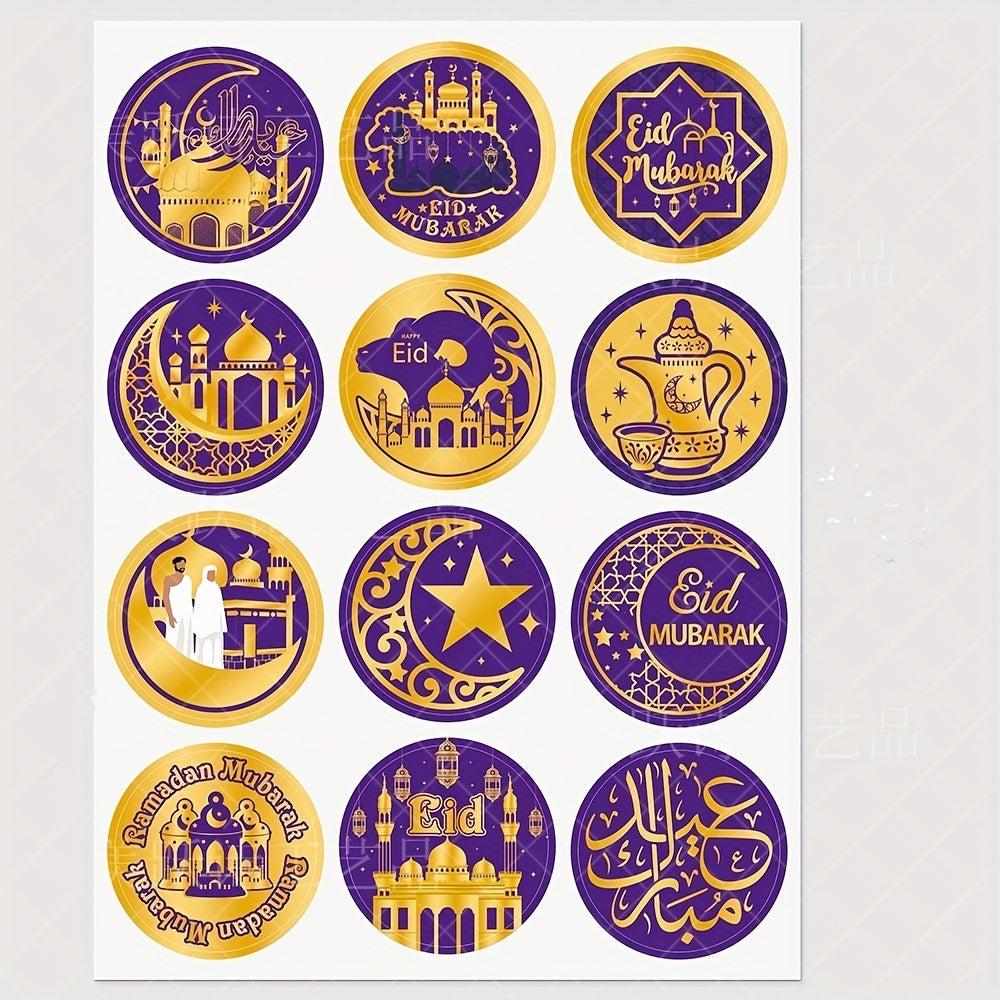 Moon Decoration Adhesive Sticker Party Creative Sticker Gift