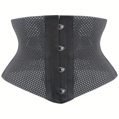 2 Layer Elastic Waist Training Belt Sports Fitness Waist Trainer
